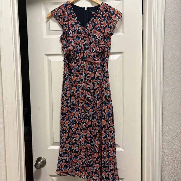 knee length dresses for ladies Tommy Hilfiger - Volant F&F Midi Dress | Midi Dress